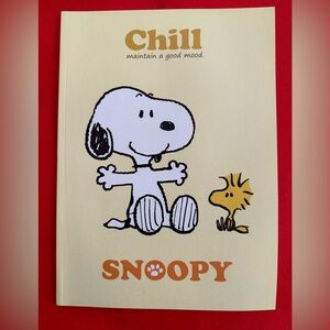 3/$20 Snoopy “Chill” Notebook